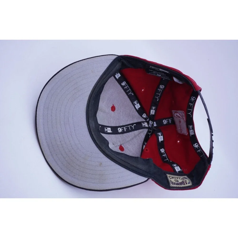 Miami Heat New Era Hardwood Classics Cap Red Youth Snapback Adjustable